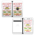 Accept What Isn't - Microsoft Surface Duo Skin