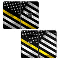 Thin Yellow Line Hero - Microsoft Surface Duo Skin