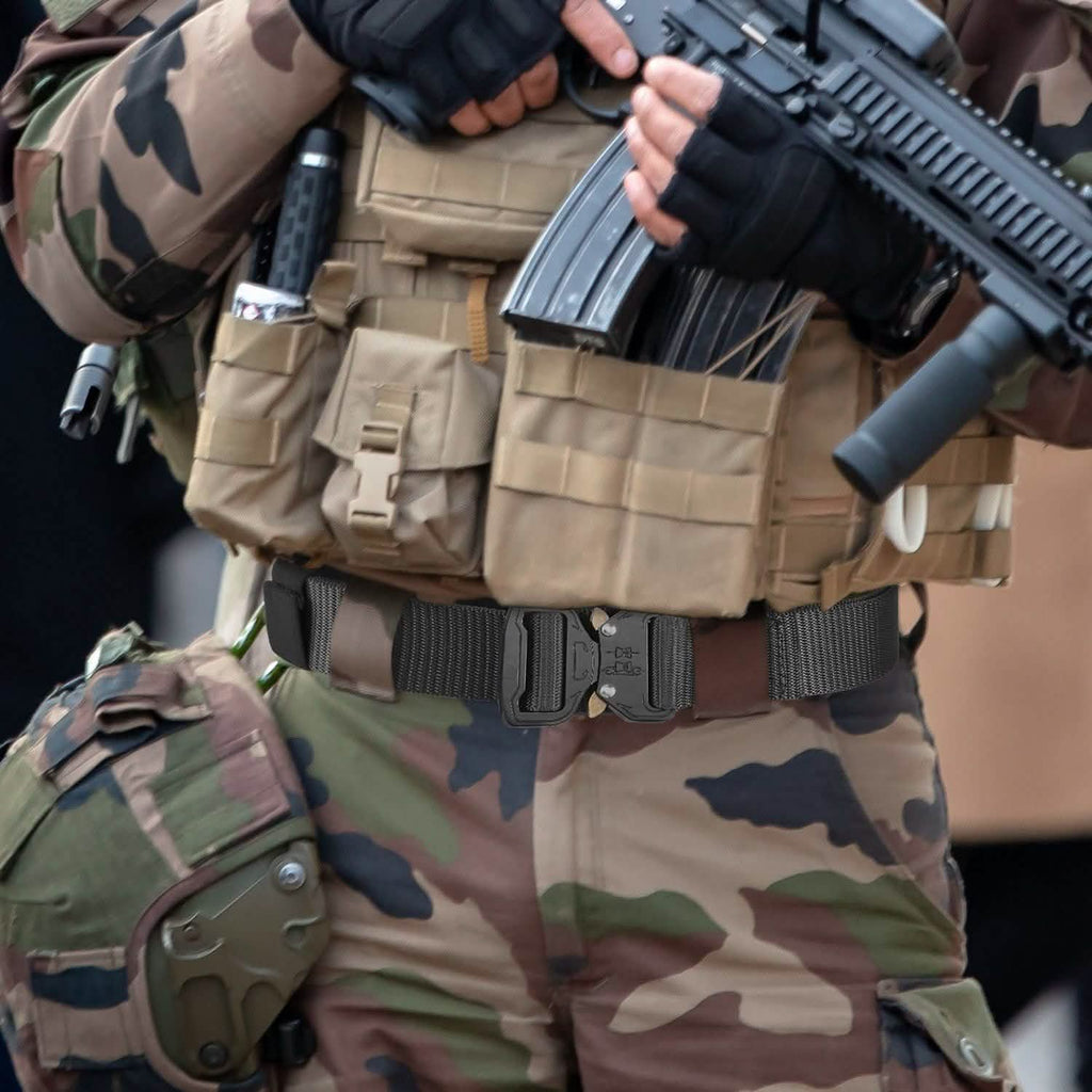 Men Adjustable Tactical Military Belt