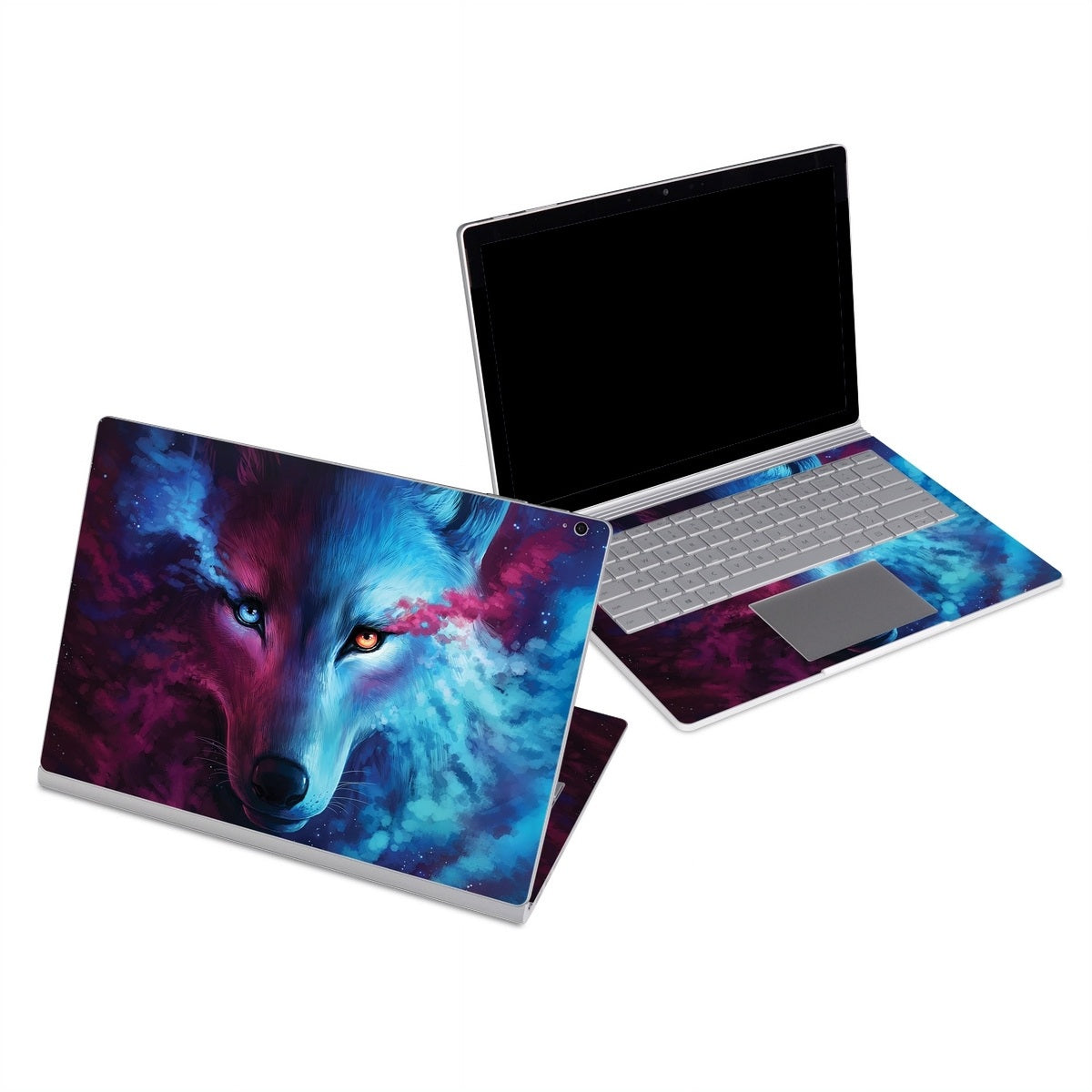 Where Light And Dark Meet - Microsoft Surface Book Skin