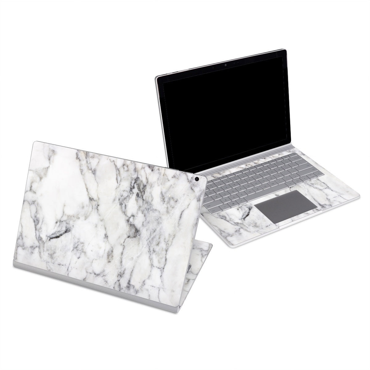 White Marble - Microsoft Surface Book Skin