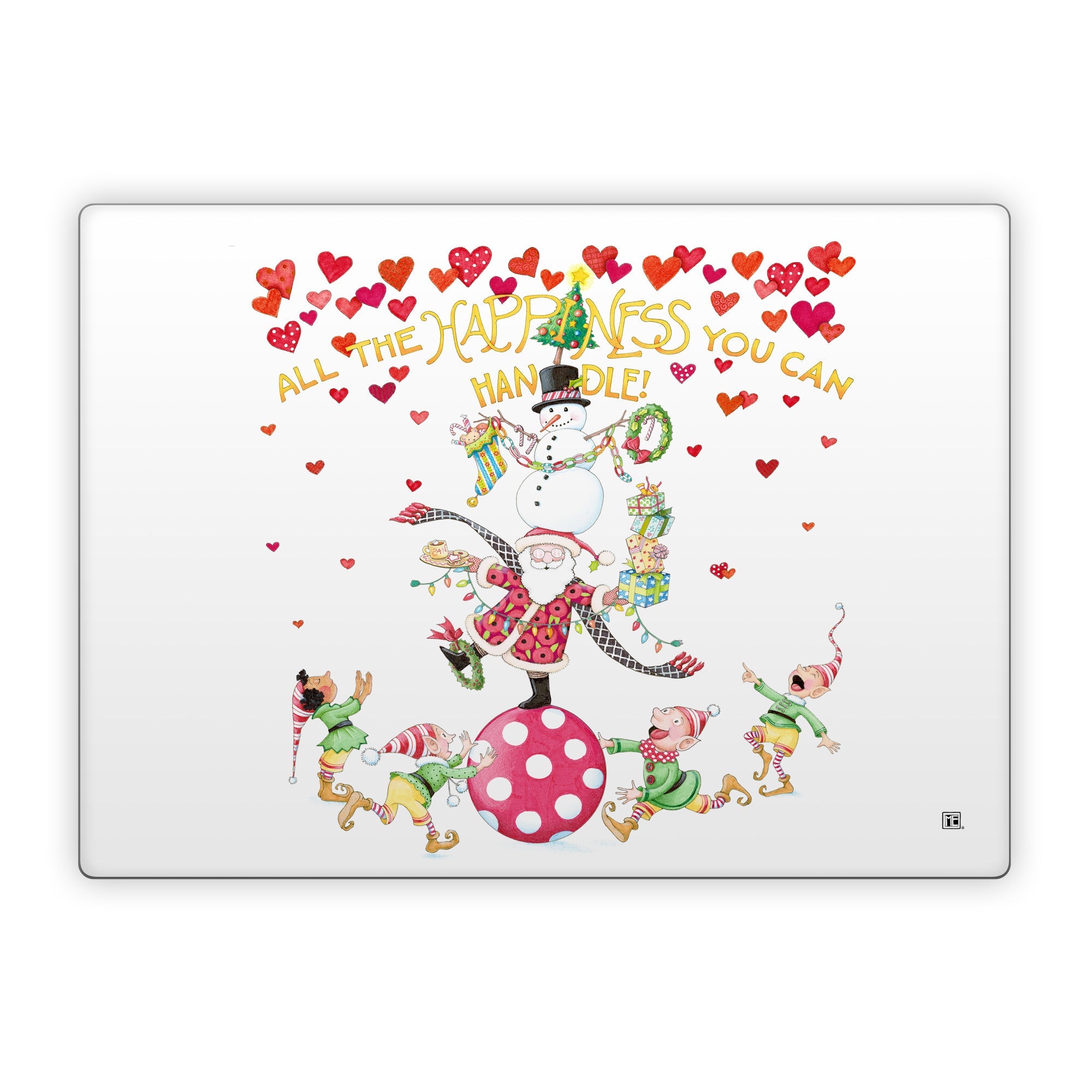 Christmas Circus - Microsoft Surface Laptop Skin