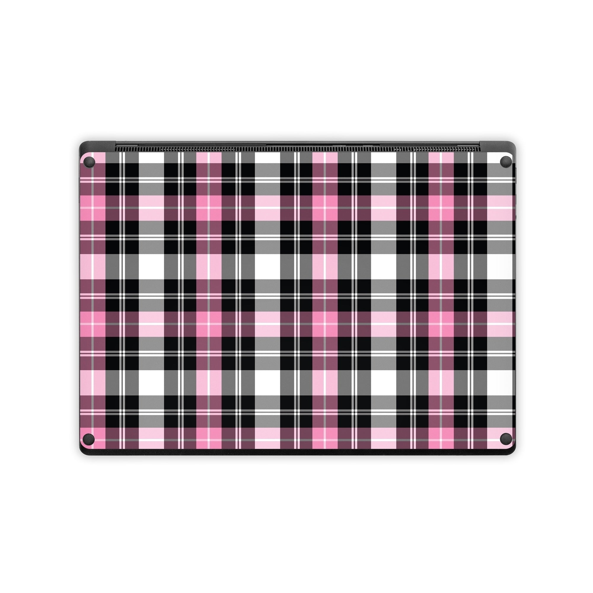 Pink Plaid - Microsoft Surface Laptop Skin