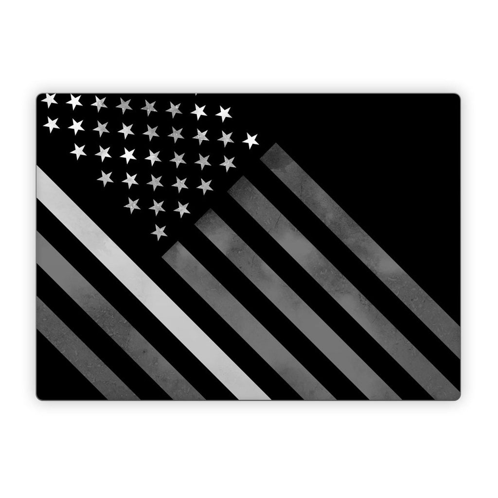 Thin White Line Hero - Microsoft Surface Laptop Skin
