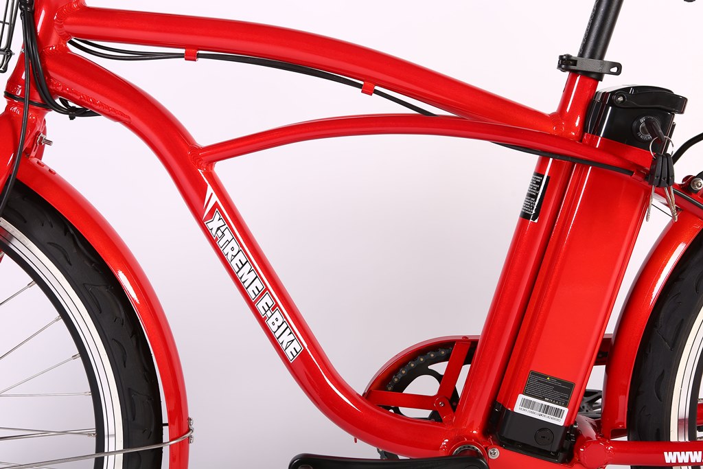 X-Treme Newport Elite Max 36 Volt Beach Cruiser Electric Bike