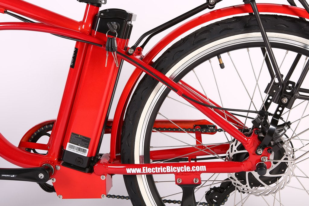 X-Treme Newport Elite Max 36 Volt Beach Cruiser Electric Bike