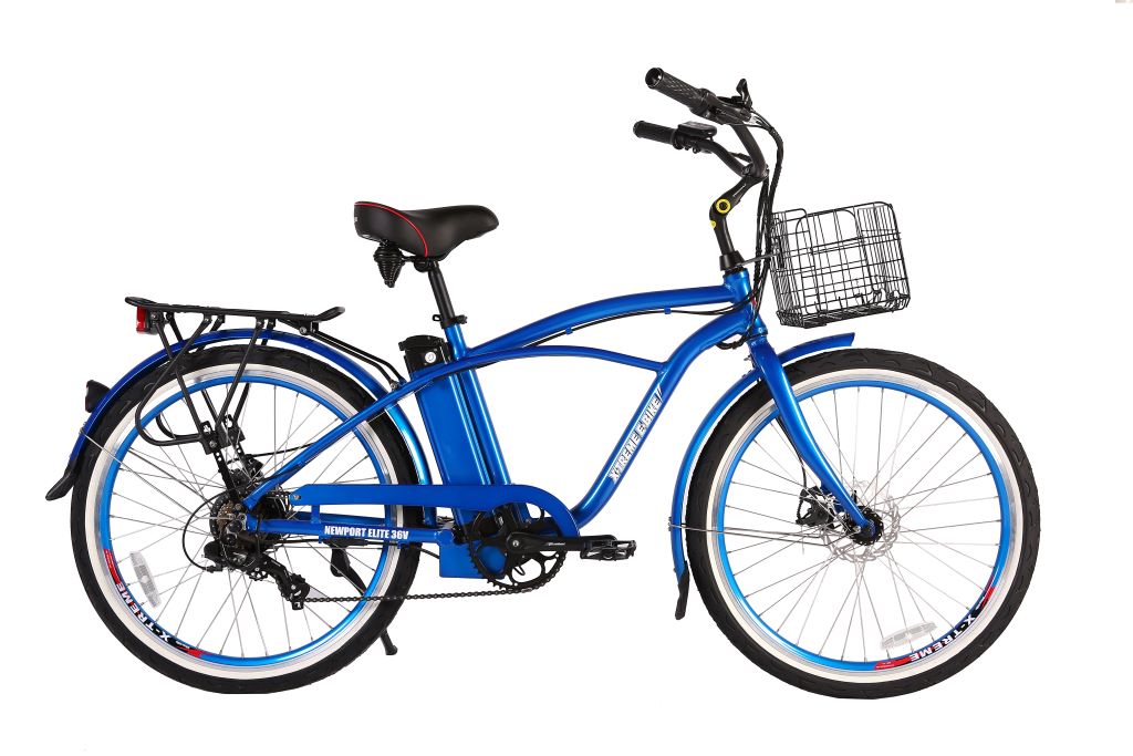 X-Treme Newport Elite Max 36 Volt Beach Cruiser Electric Bike
