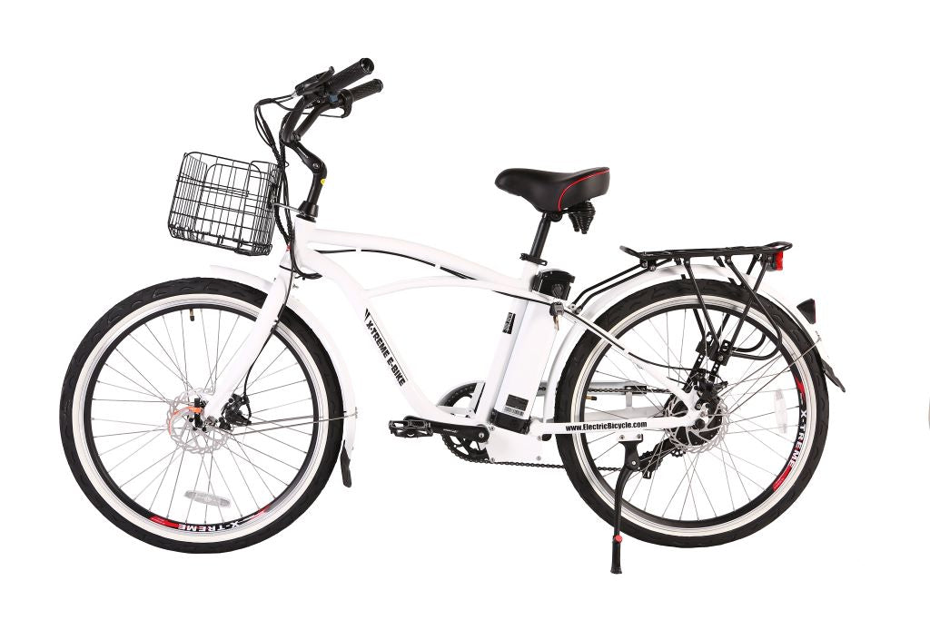X-Treme Newport Elite Max 36 Volt Beach Cruiser Electric Bike