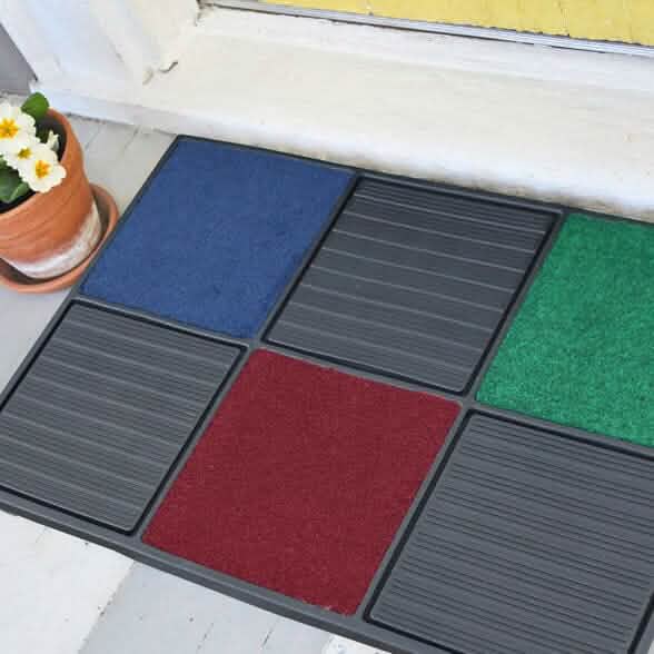 Non-Slip Rubber Utility Doormat