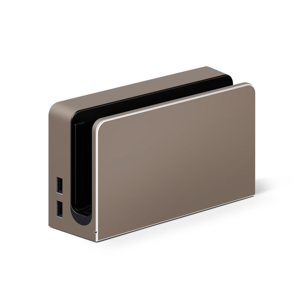 Solid State Flat Dark Earth - Nintendo Switch Skin