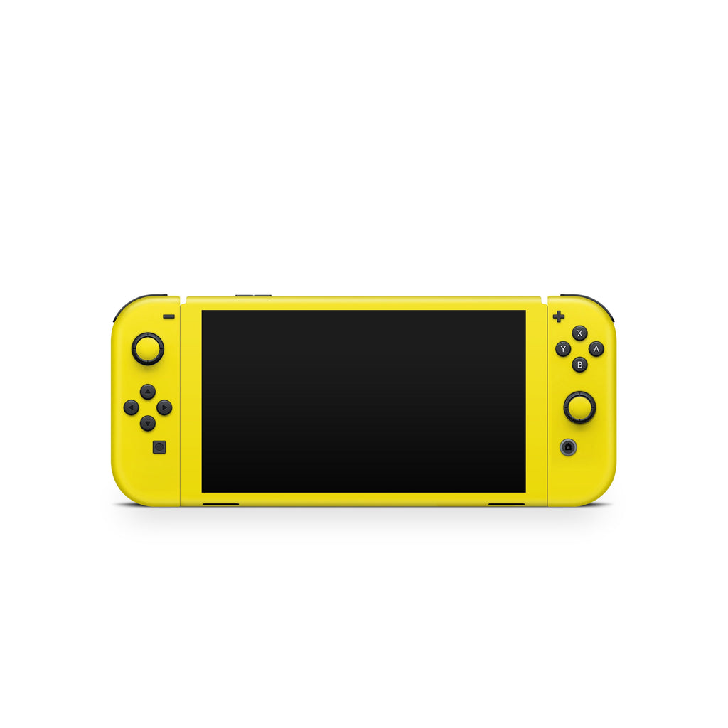 Solid State Yellow - Nintendo Switch Skin