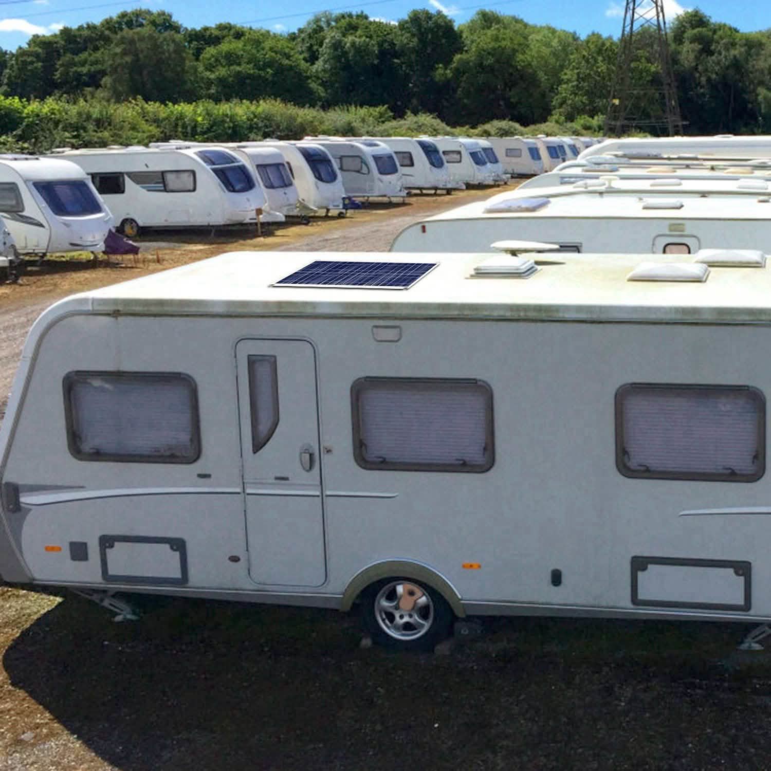 Outdoor Solar Panel 12V 25W Car Battery Charger