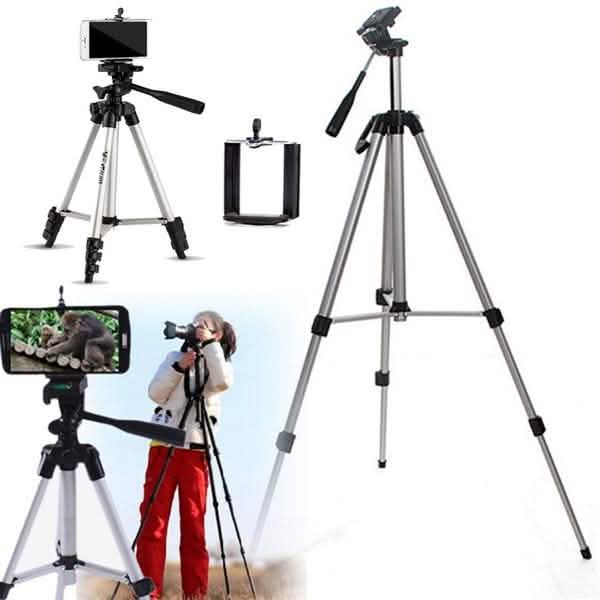 Professional Folding Camera Tripod Stand Holder for CellPhone