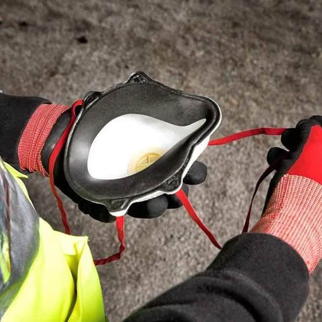 Professional Multi-Purpose Valved Respirator with Gasket