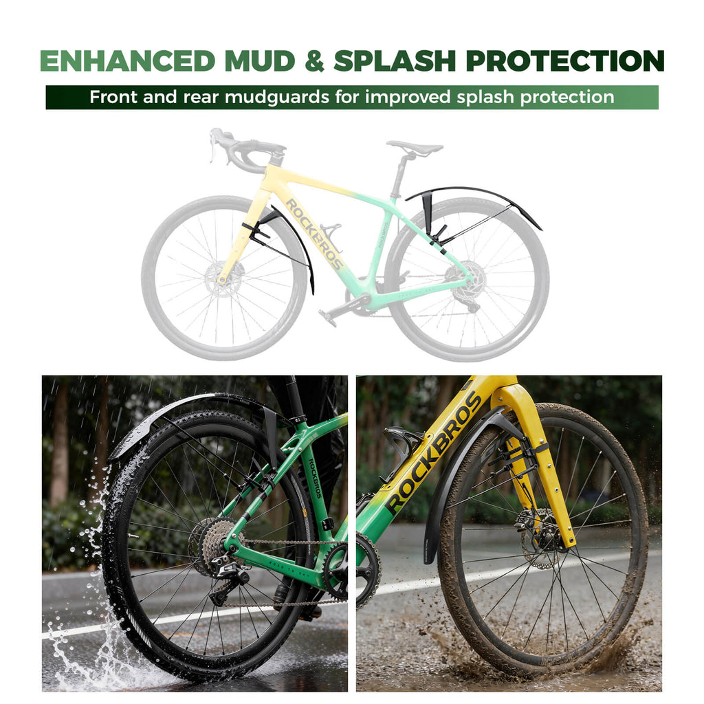 Quick Release Front & Rear Bike Fenders