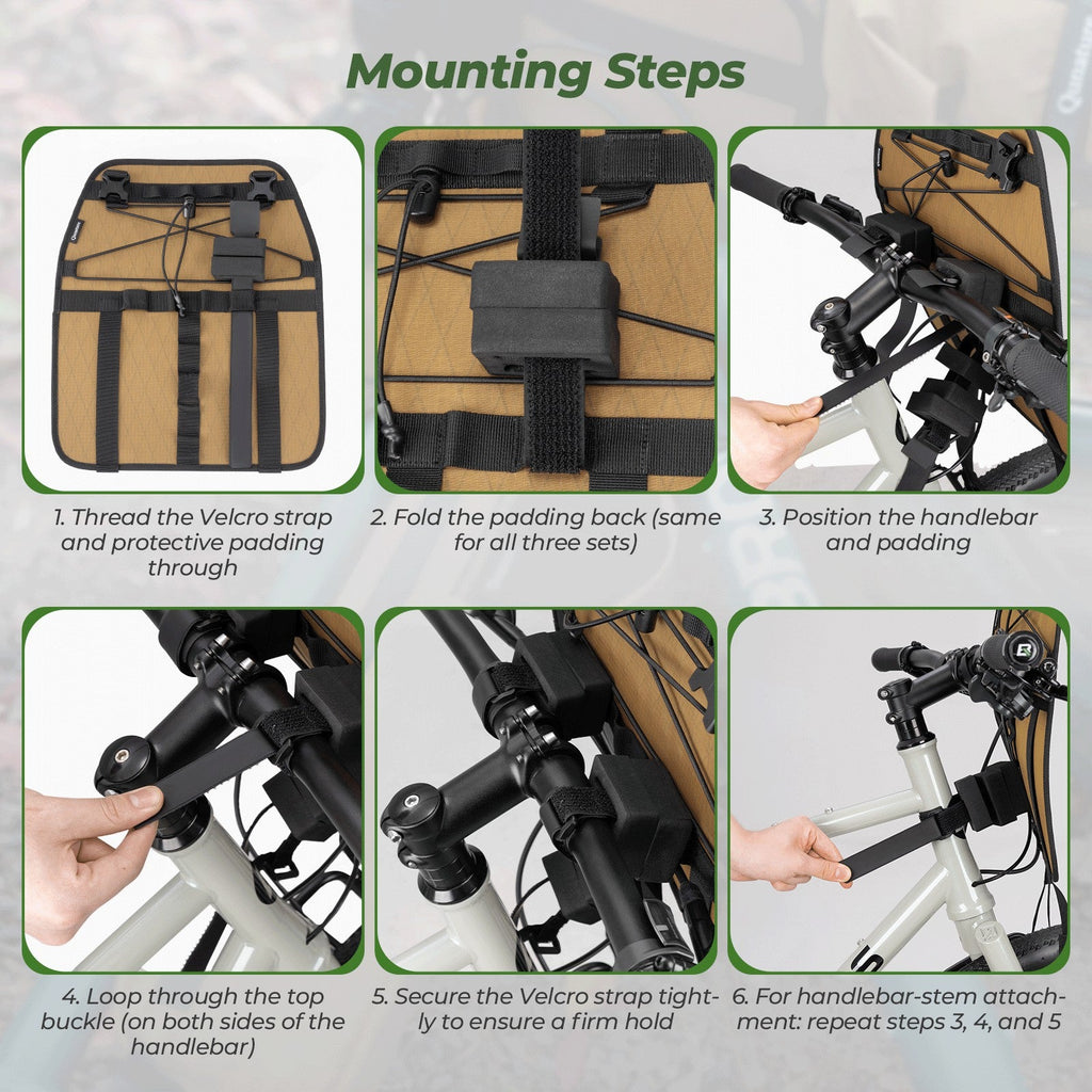 Bikepacking Adjustable Handlebar Bag Cradle