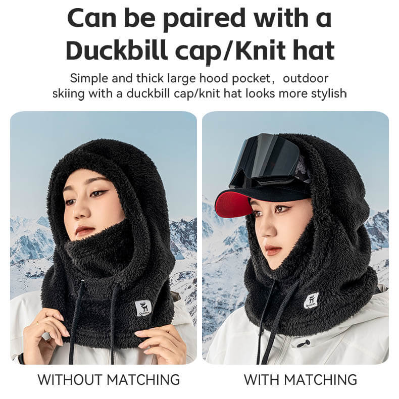 Qunature Fleece Balaclava Hood