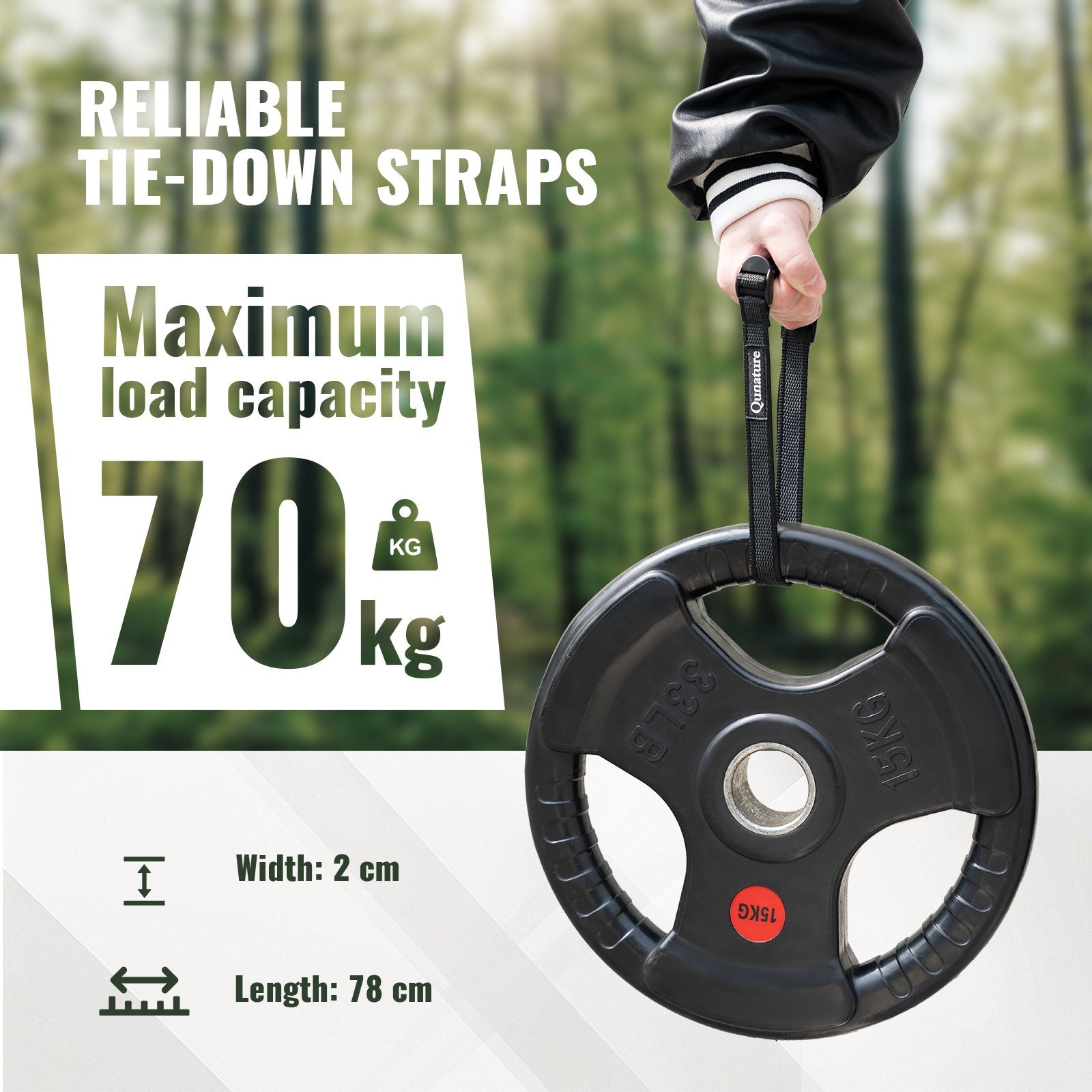 Durable Bicycle Cargo Straps – Wide Compatibility