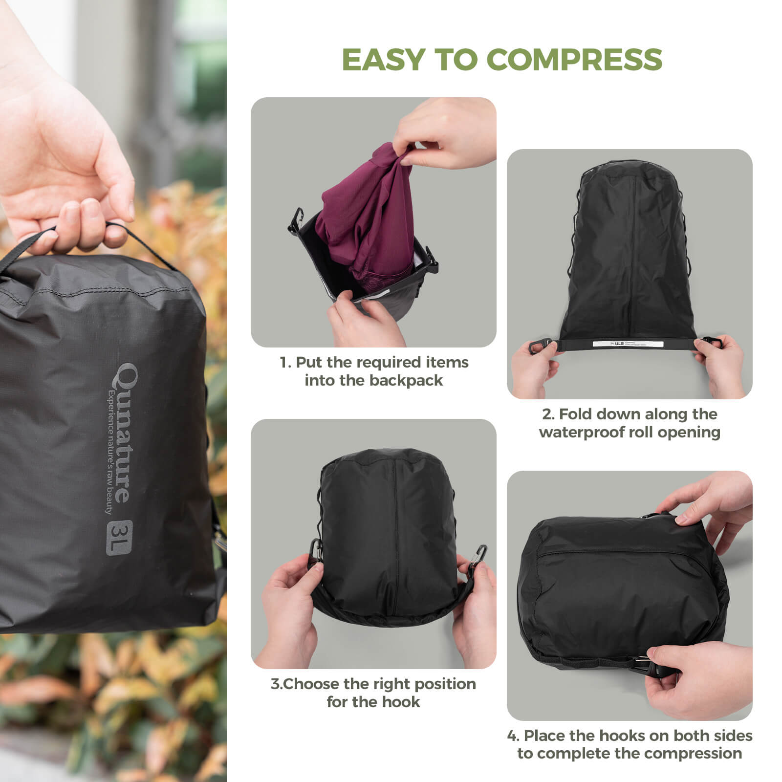 Lightweight Waterproof Compression Bag