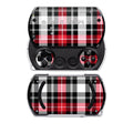 Red Plaid - Sony PSP Go Skin