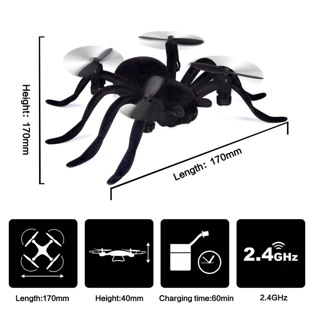 Remote Control Spider Quadcopter Toy Drone