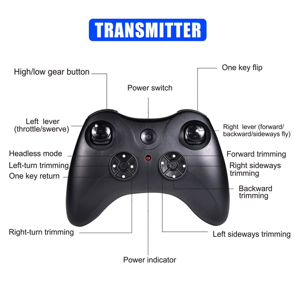 Remote Control Spider Quadcopter Toy Drone