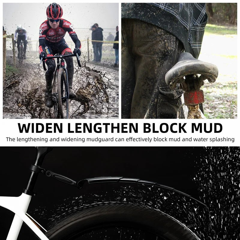 Retractable Front & Rear Bike Fender