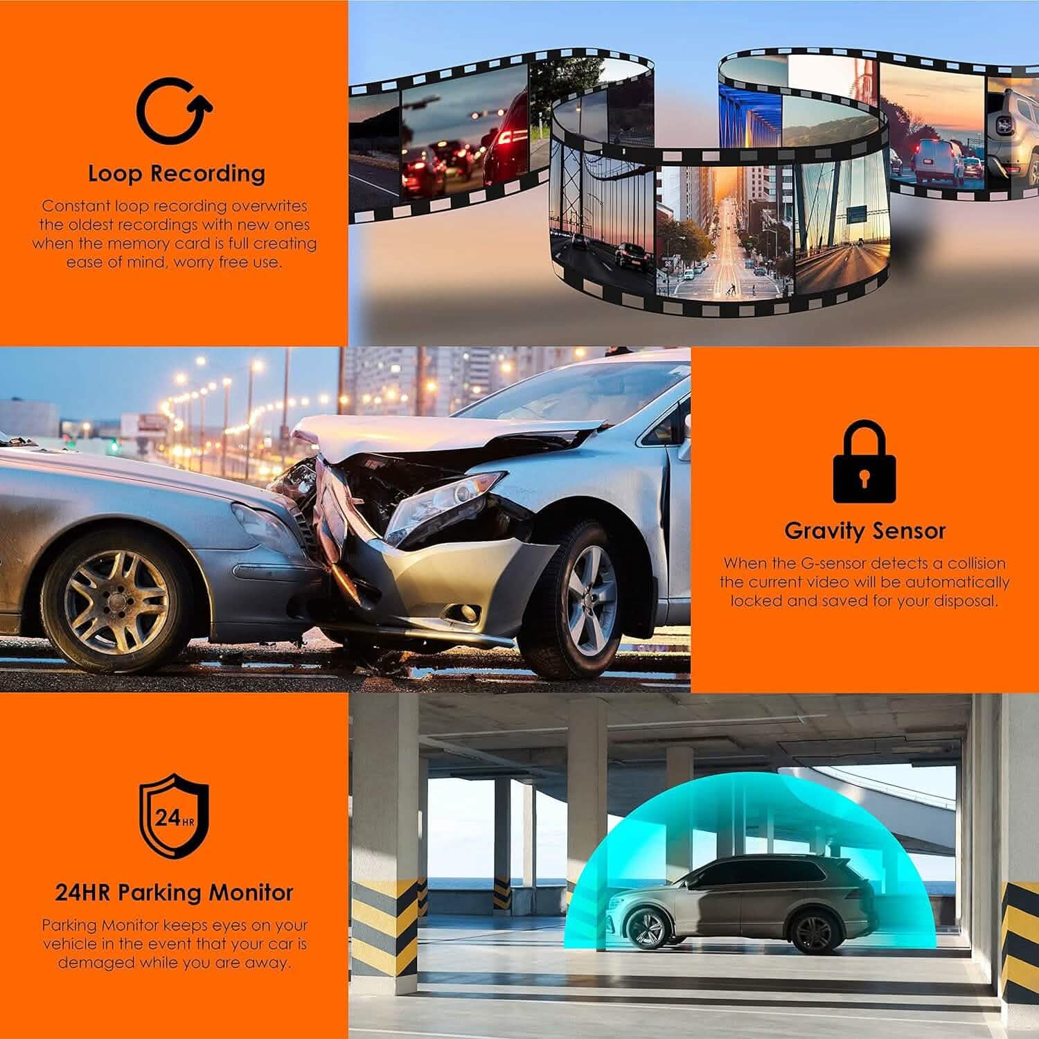 RexingUSA V55 Dash Cam  (Refurbished)