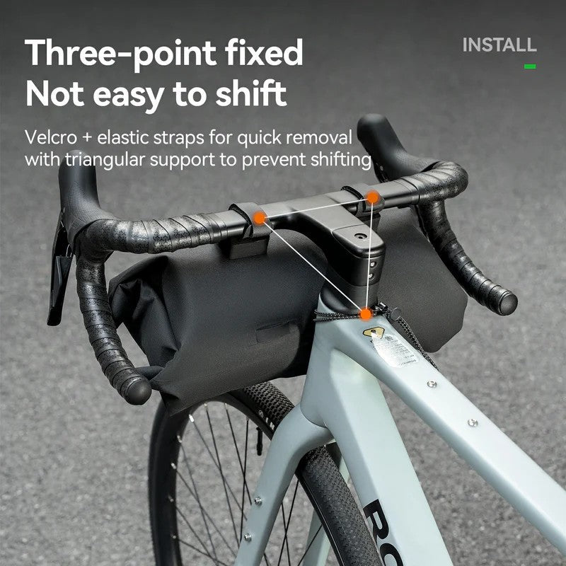 RideMate Bike Front Handlebar Bag - 8L