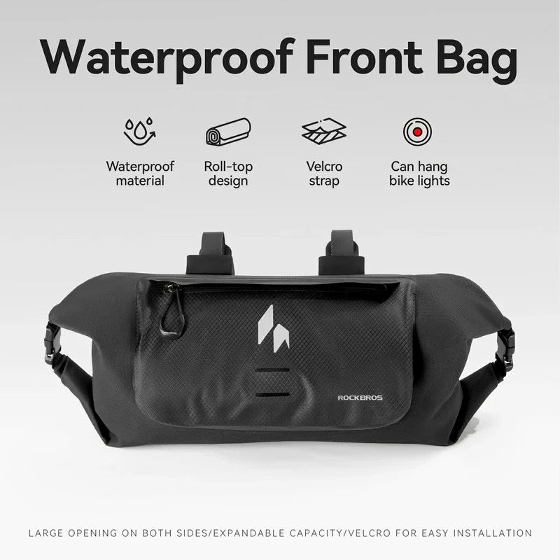 RideMate Bike Front Handlebar Bag - 8L