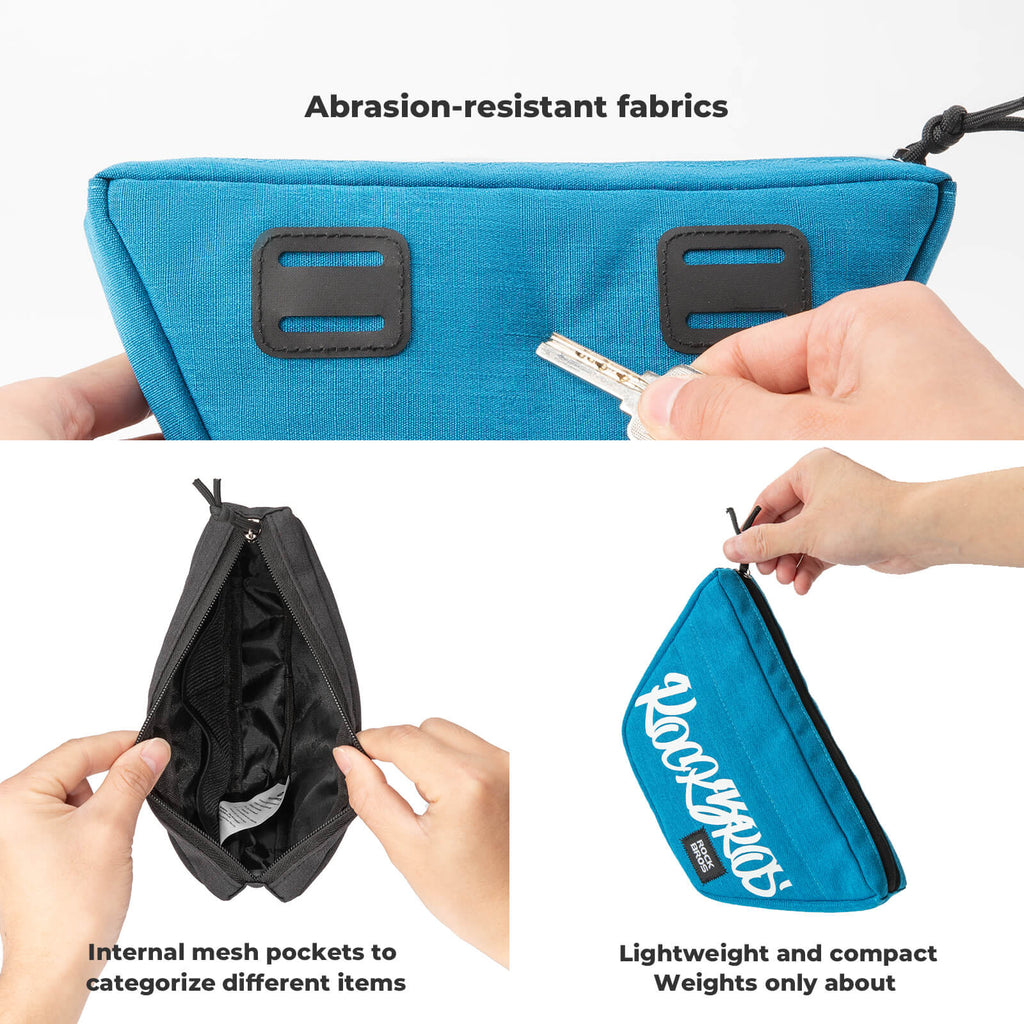 FlashRide Sketch Trapezoid Bike Handlebar Bag - 0.7L