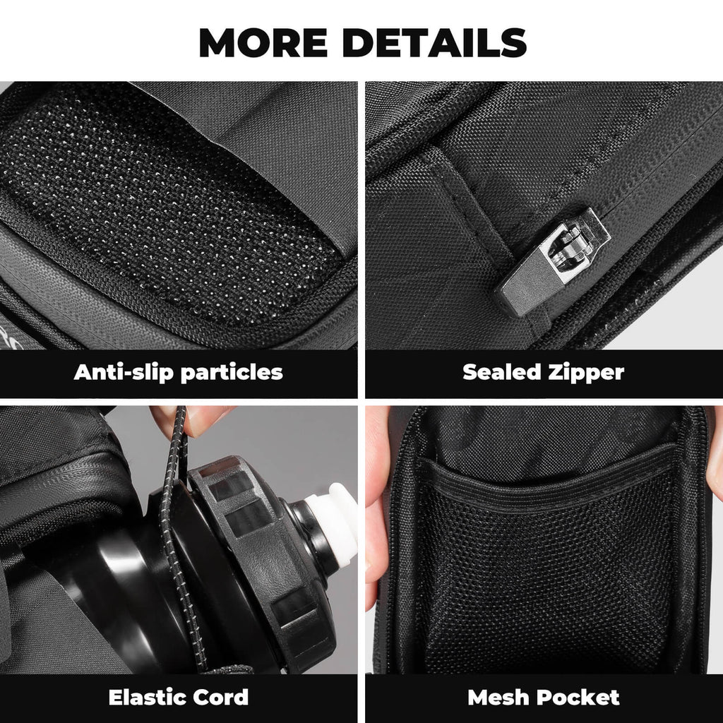 Saddle Bag with Bottle Holder - 0.8L