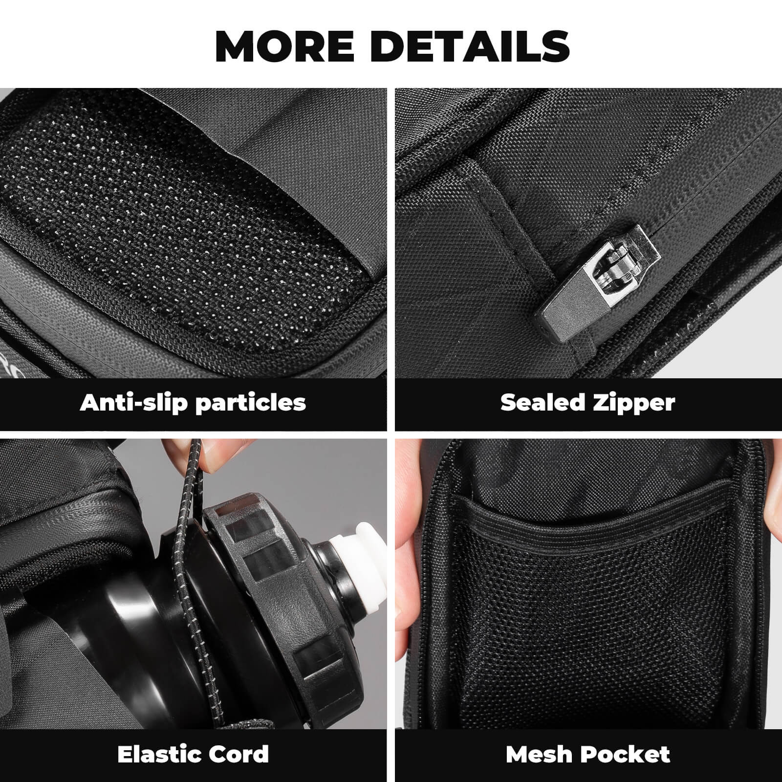 Saddle Bag with Bottle Holder - 0.8L