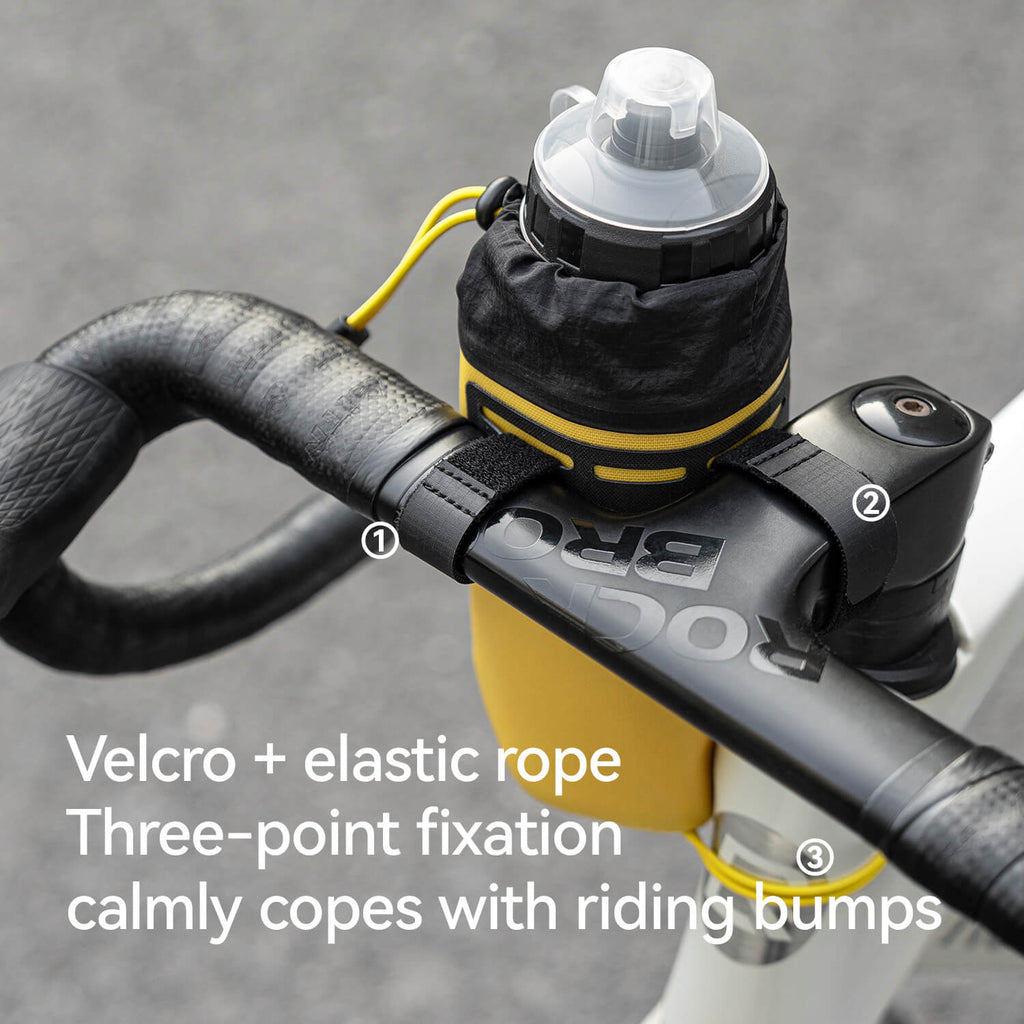 AS-162 100% Waterproof Bike Handlebar Bottle Bag