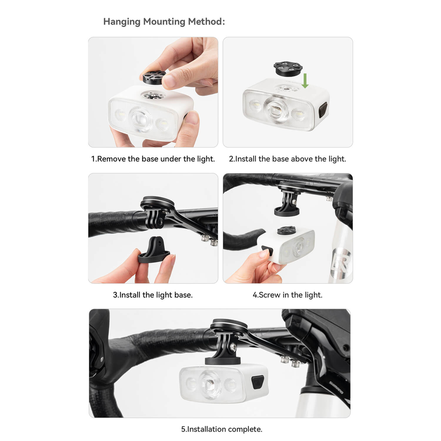 QC 1200LM Rechargeable Bike Headlight