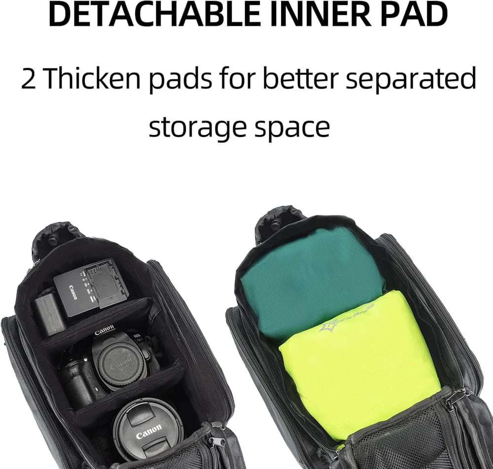 Large Capacity Durable Bike Trunk Bag 13L–25L