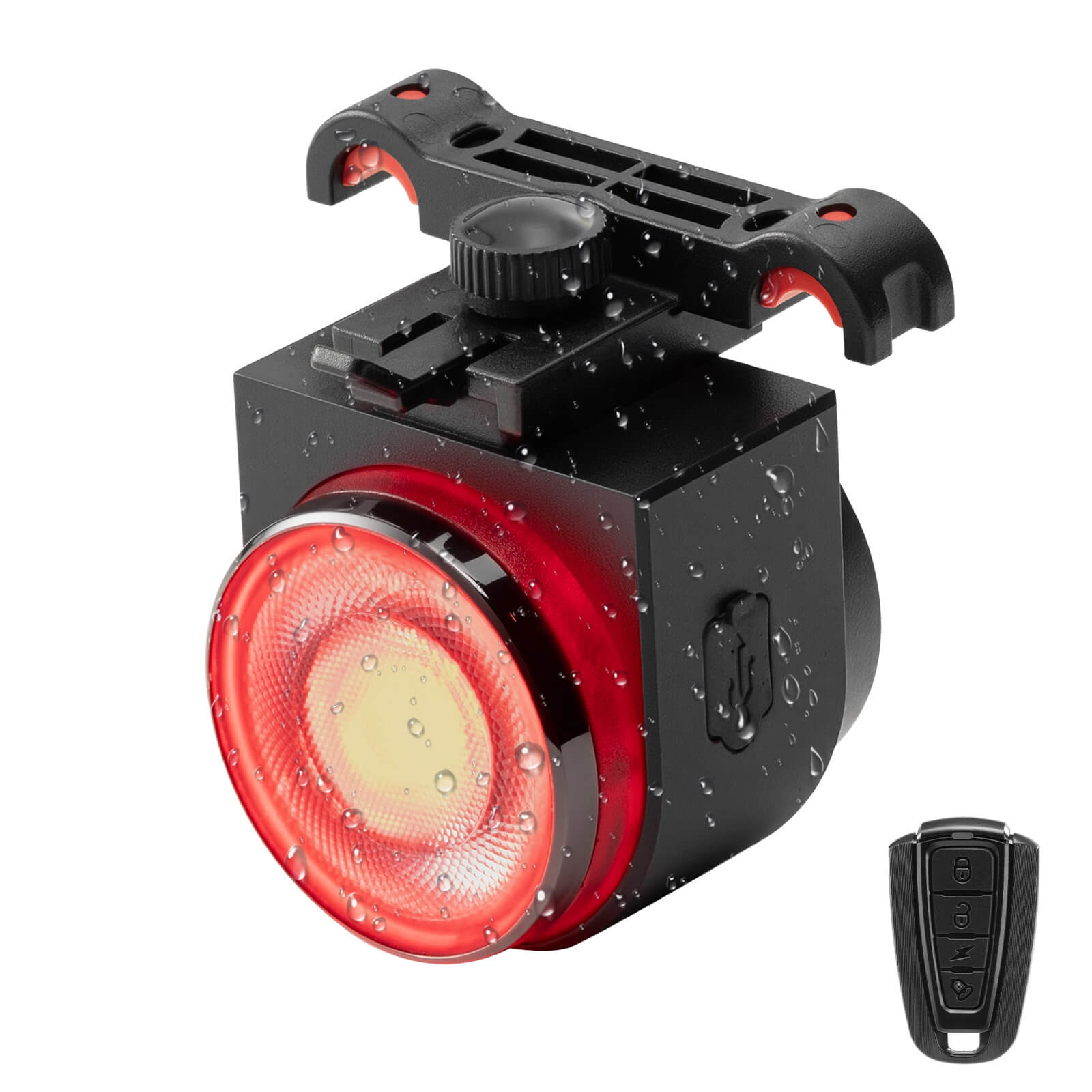 A8Pro Electronic Tail Light with Built-In Horn