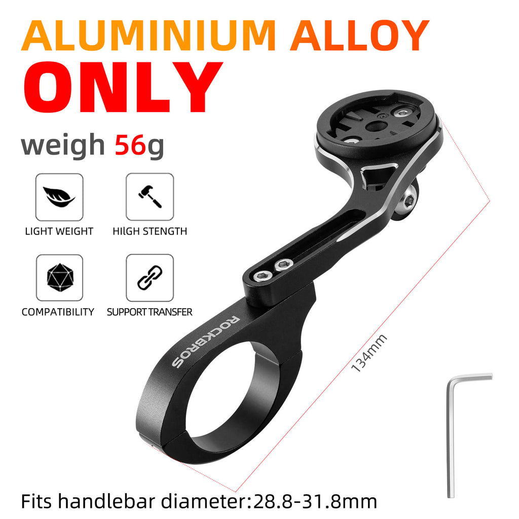 Adjustable Bike Computer Mount with Extendable Design
