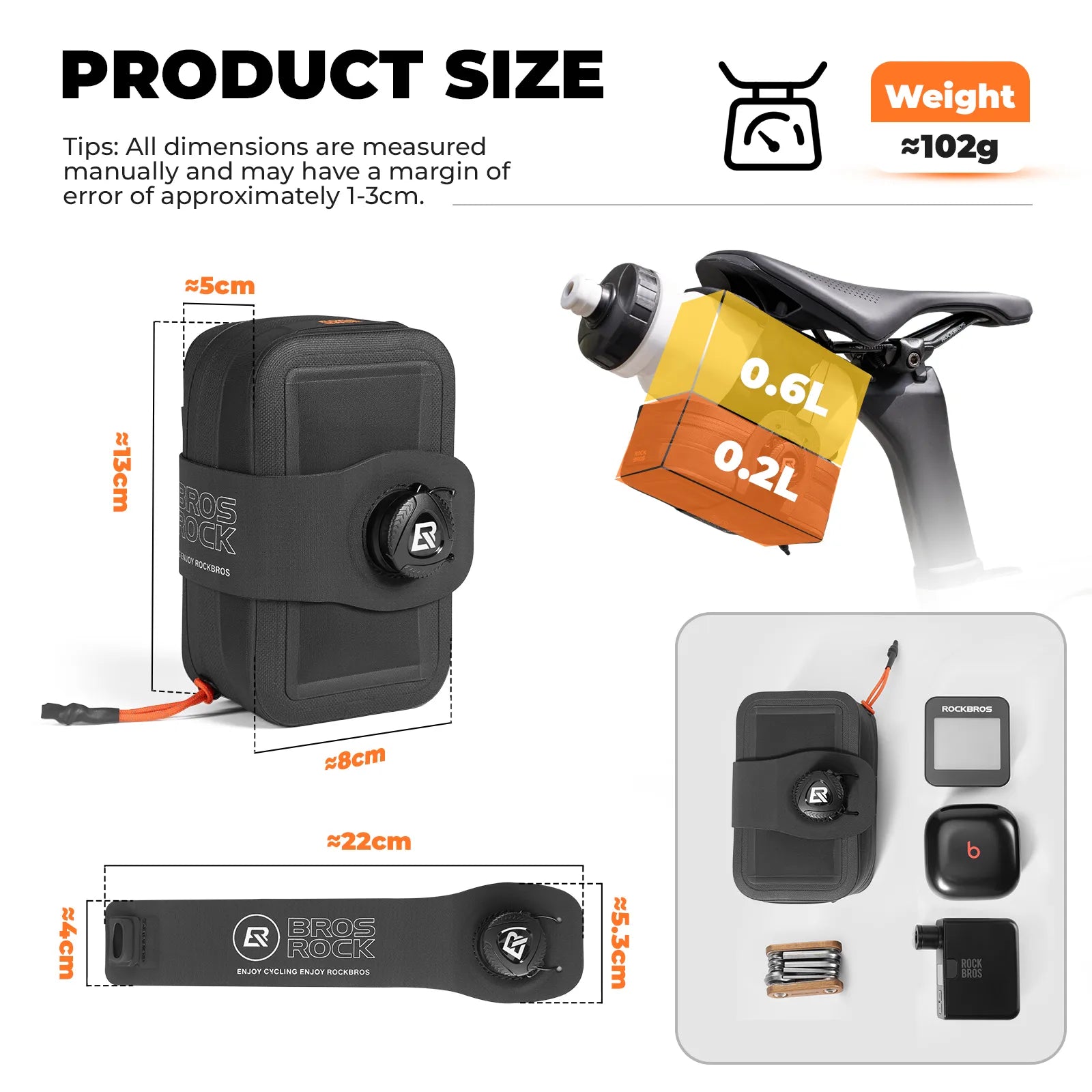 Multifunctional Saddle Bag
