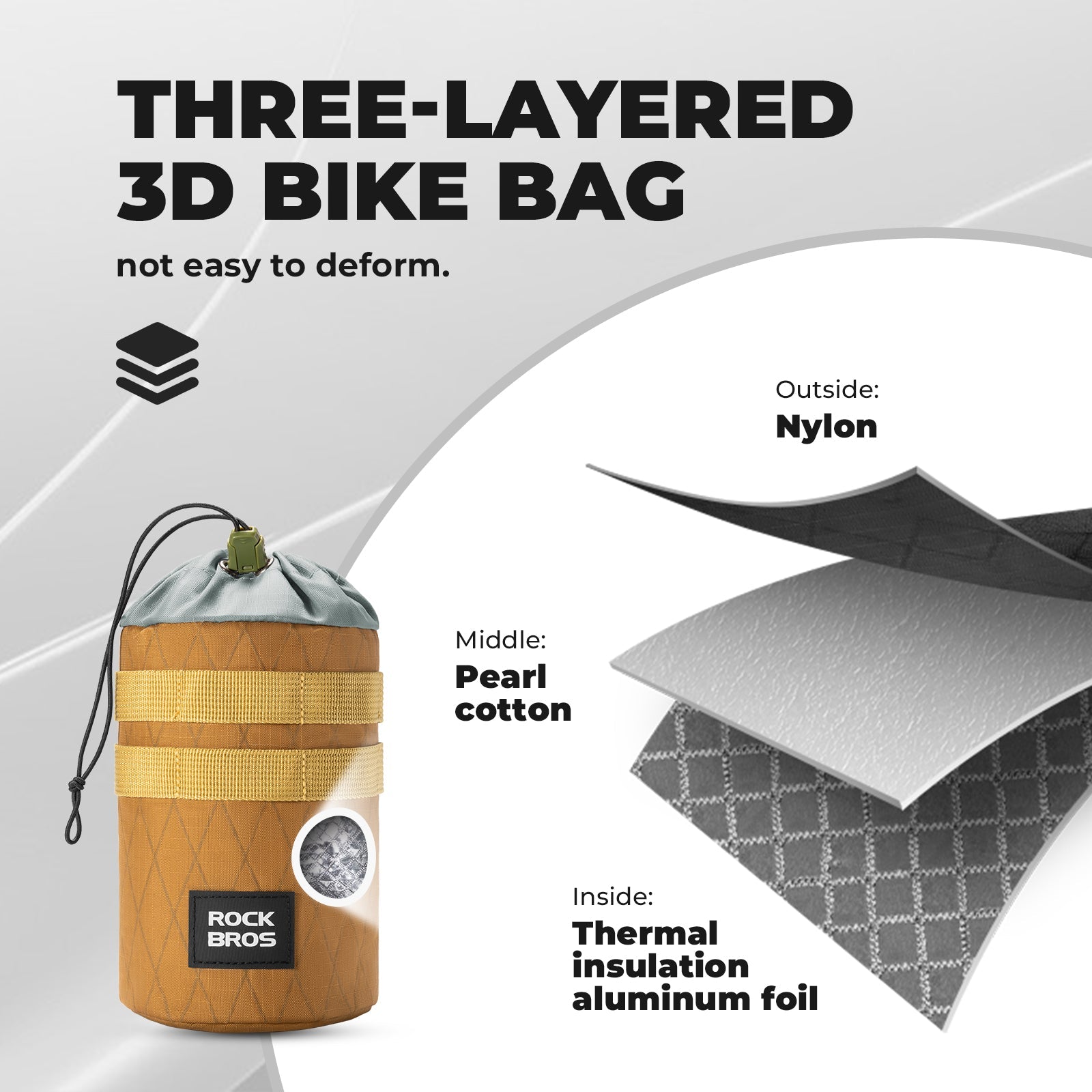 Bike Water Bottle Bag - 1.2L