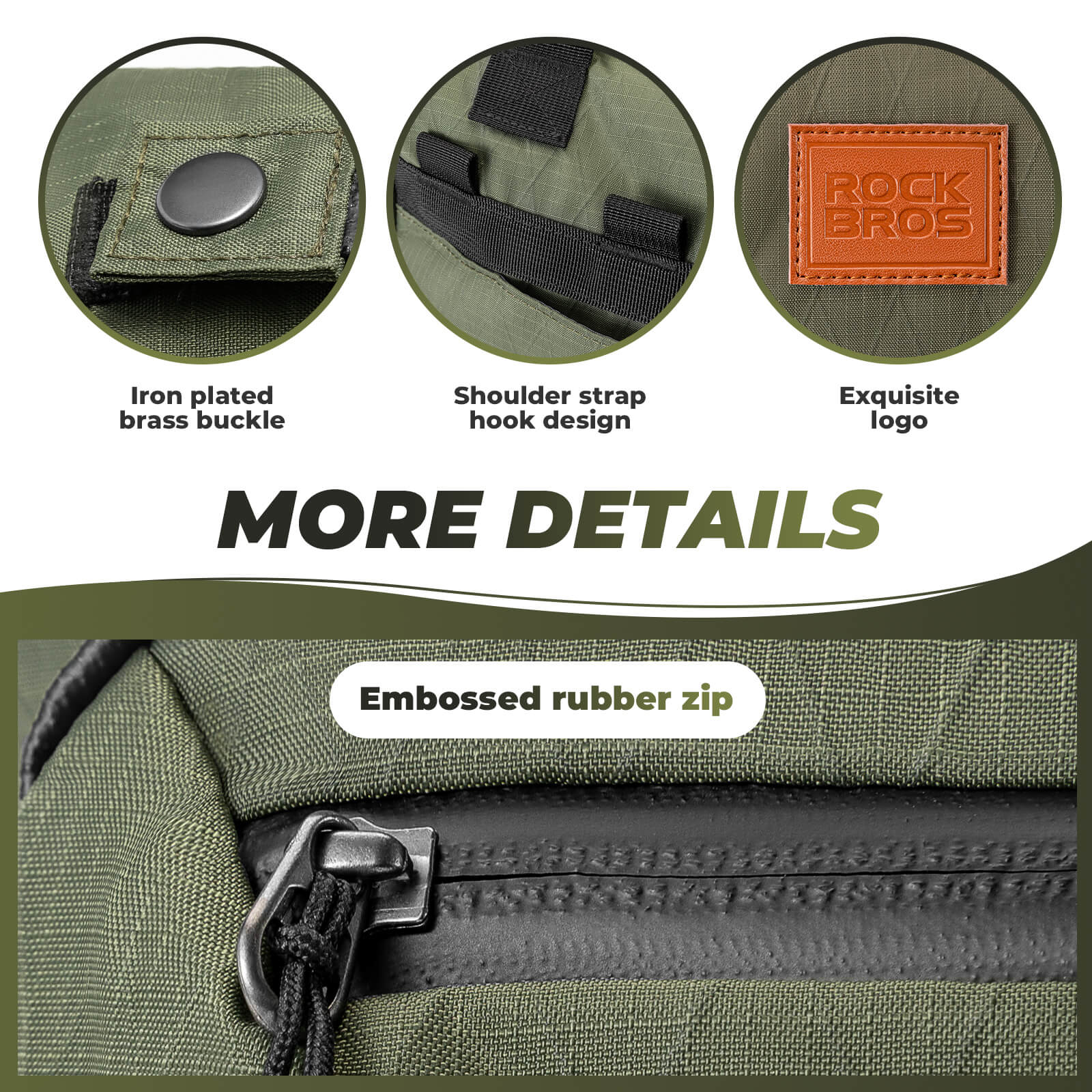 Folding Bike Handlebar Bag Backpack - 11.5L