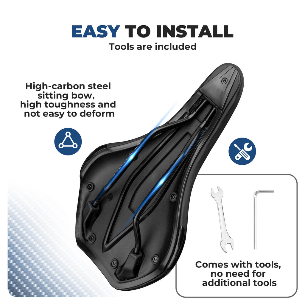 Comfort Memory Foam Bike Seat