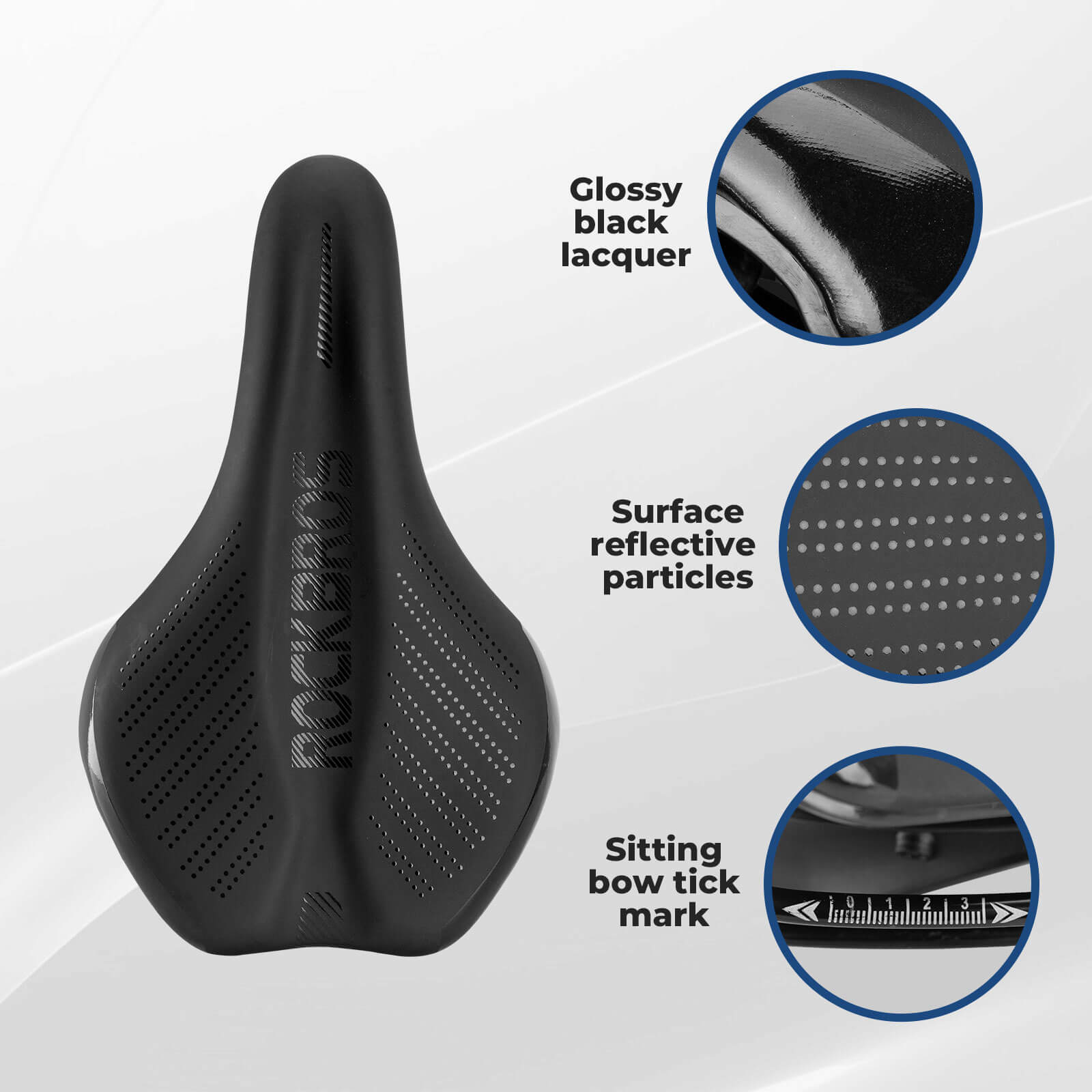 Comfort Memory Foam Bike Seat