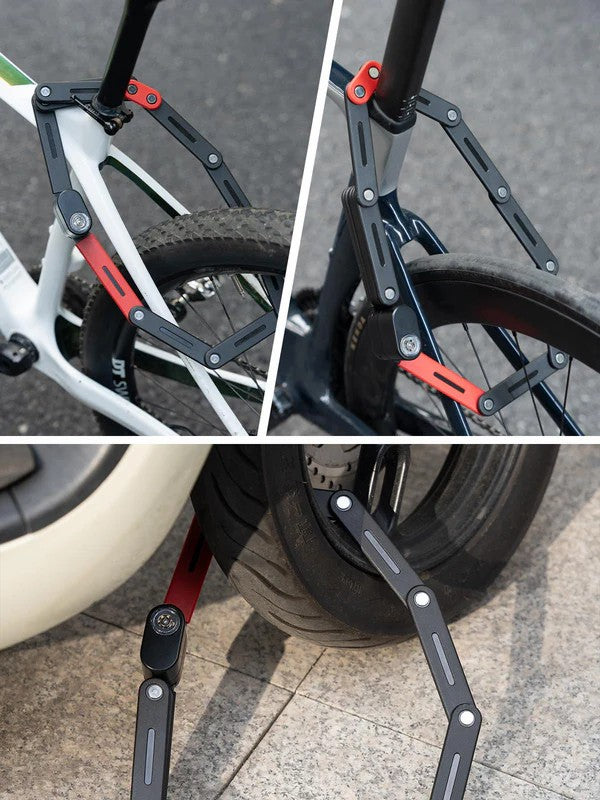 Folding Heavy Duty Anti Theft Bike Lock