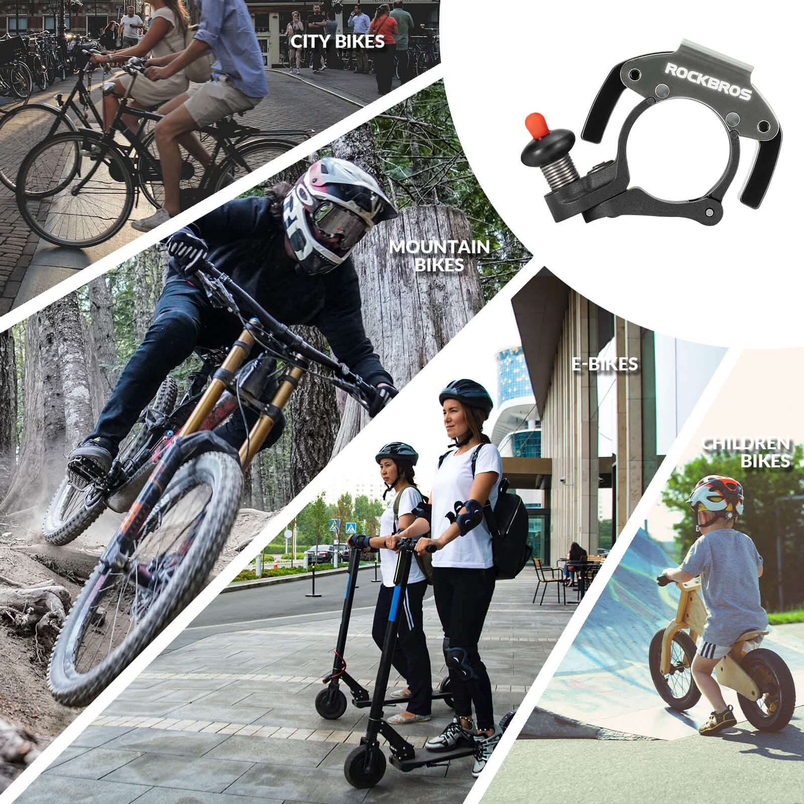 Minimalist Invisible Bike Bell - Fits 22.2mm