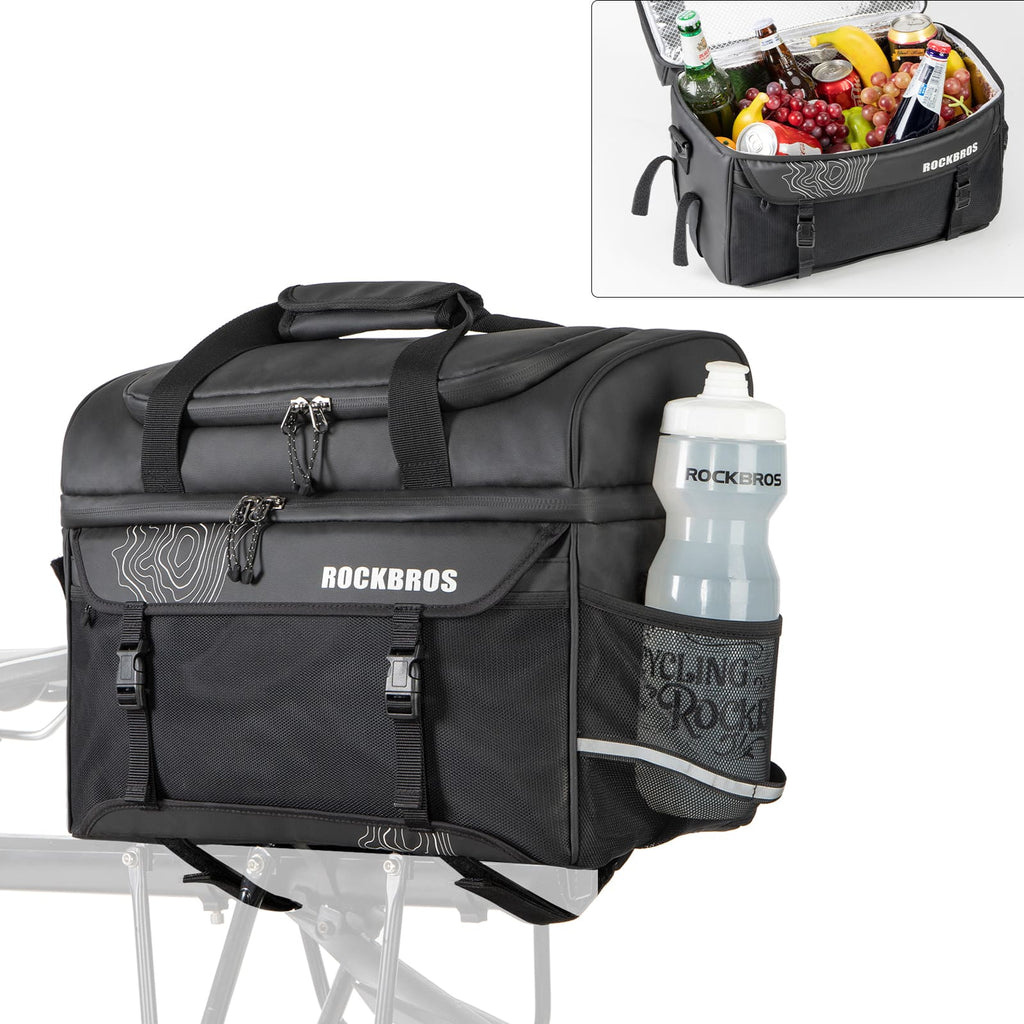 Insulated Bike Rear Rack Cooler Pannier – 11L