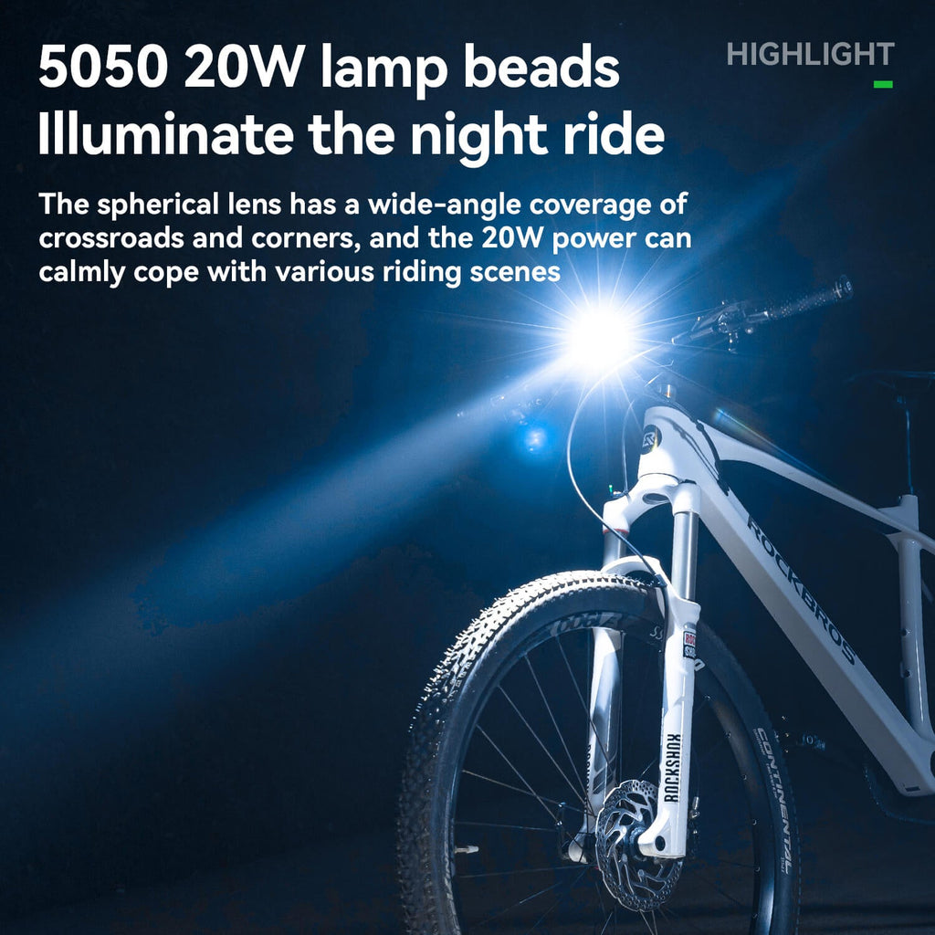 JHL 1200 Lumen Bike Front Light