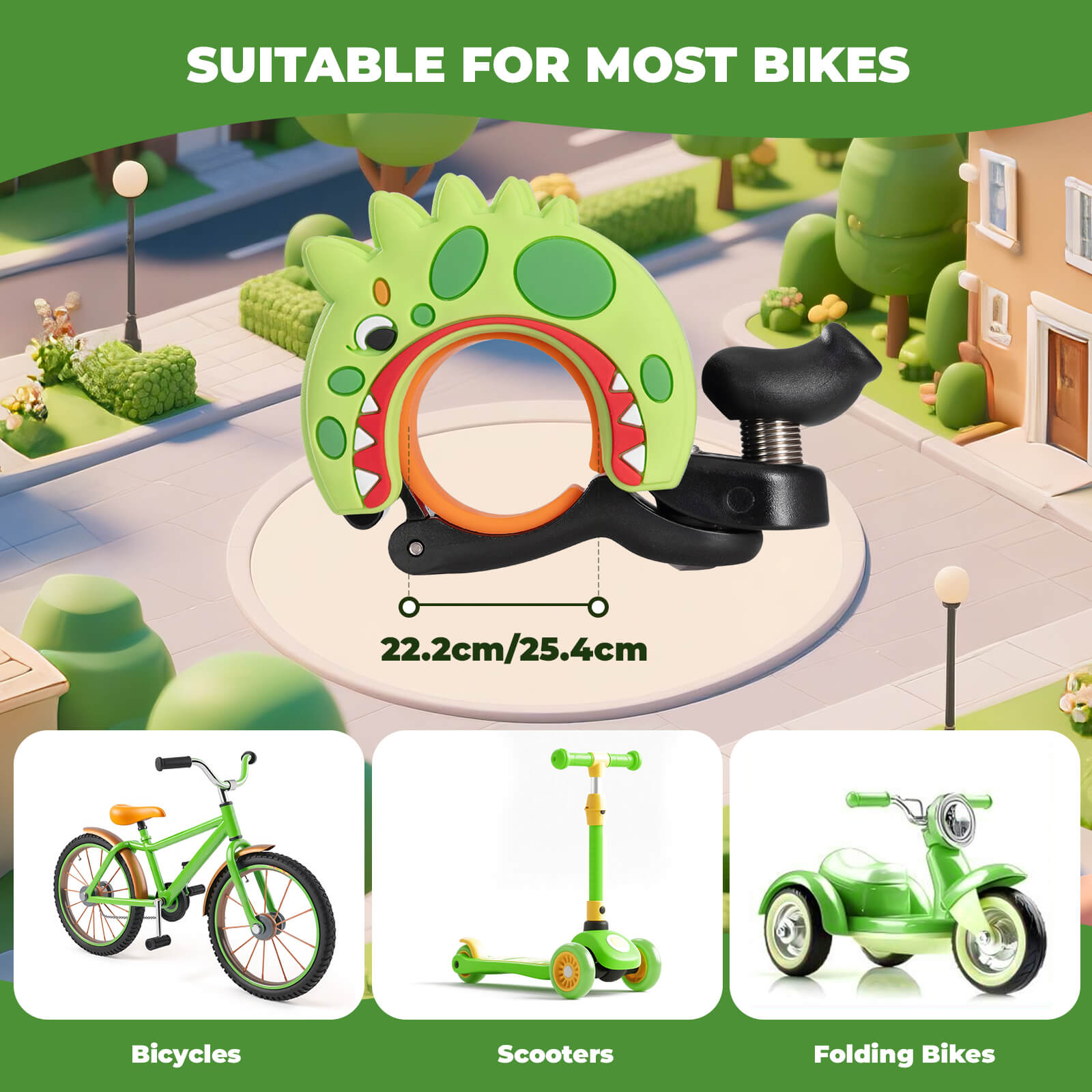 Kids Cartoon Bicycle Bell