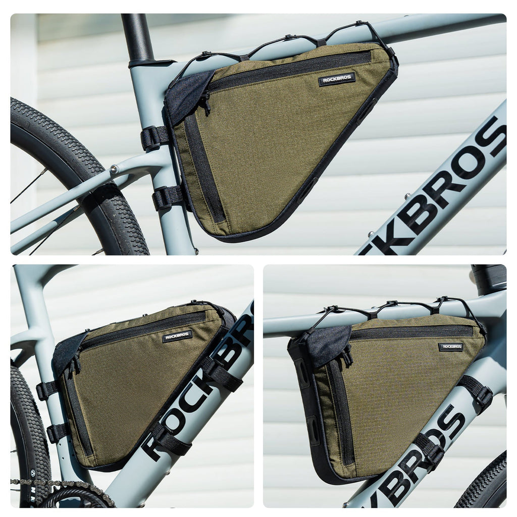 Large Capacity Bike Triangle Bag-1.5L