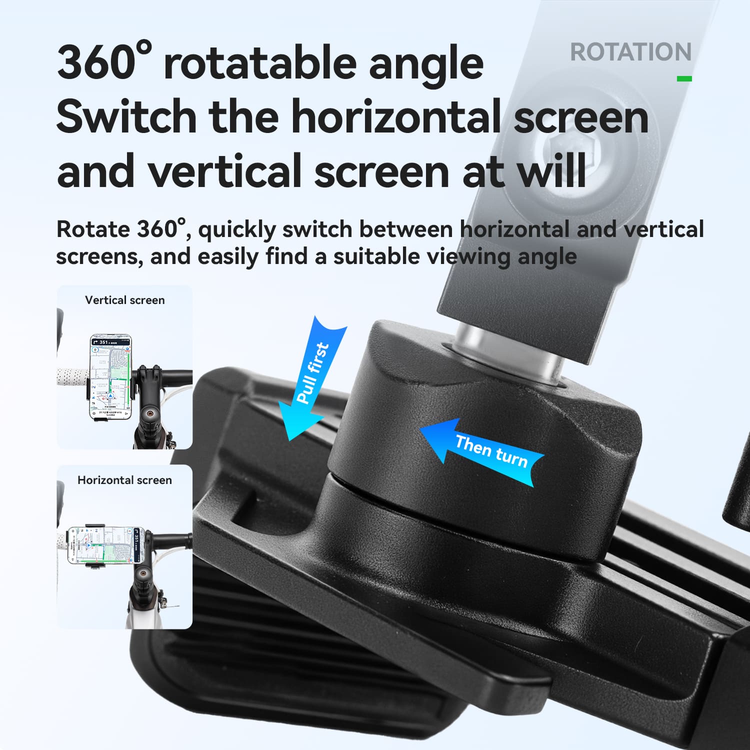 Lightweight Quick-Release Phone Mount
